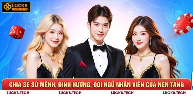 Chia sẻ sứ mệnh, định hướng, đội ngũ nhân viên của nền tảng