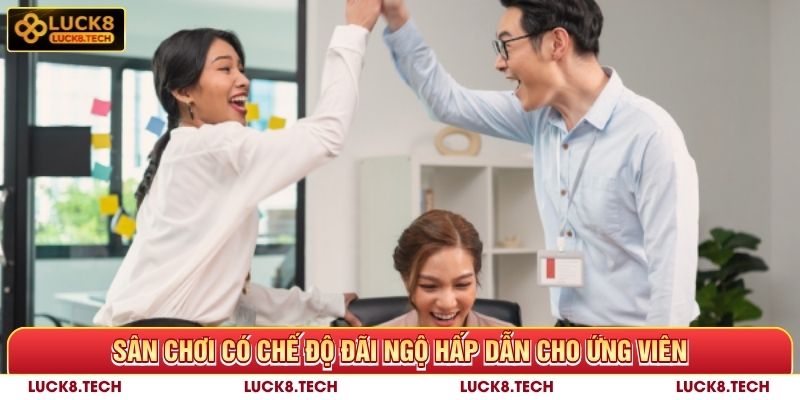Sân chơi có chế độ đãi ngộ hấp dẫn cho ứng viên
